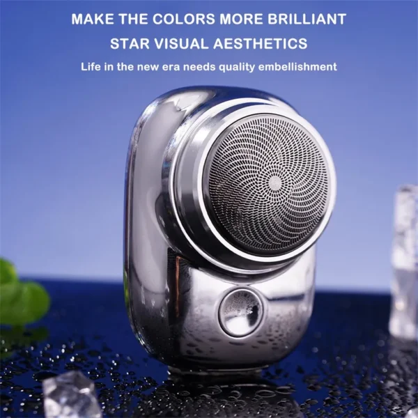 Mini Portable USB Rechargeable Electric Shaver - Image 2