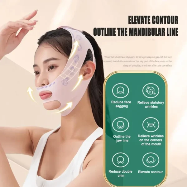 Chin Cheek Slimming Mask - Image 3