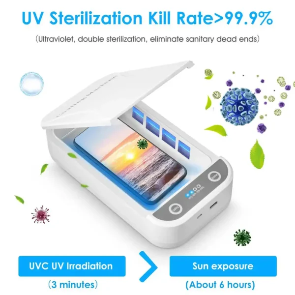 UV Cell Phone Sterilizer with Aroma Diffuser - Image 2