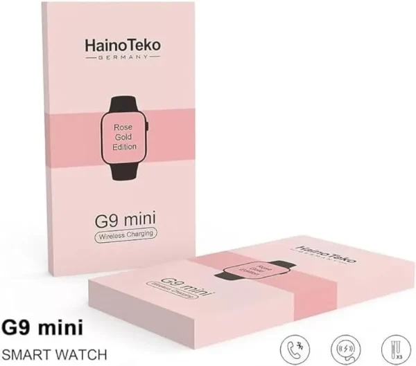 Haino Teko Germany Mini G9 Smart Watch Rose Gold Edition - Image 4