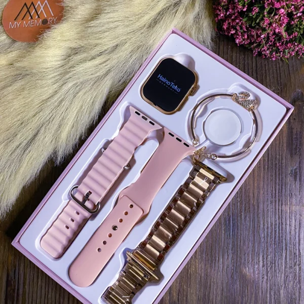 Haino Teko Germany Mini G9 Smart Watch Rose Gold Edition - Image 3