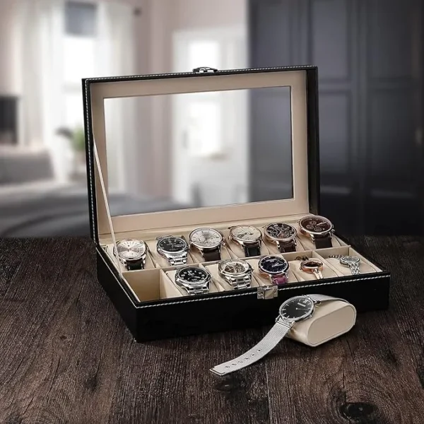 Luxury Watch Storage Box Holder